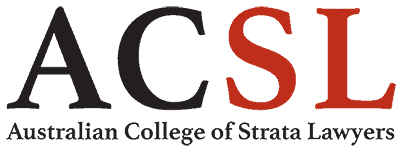 ACSL | Australian College of Strata Lawyers